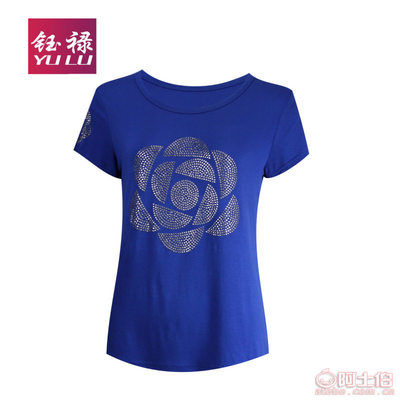 鈺祿夏裝 時(shí)尚與舒適并存的貼鉆打底衫，引領(lǐng)女裝批發(fā)新潮流
